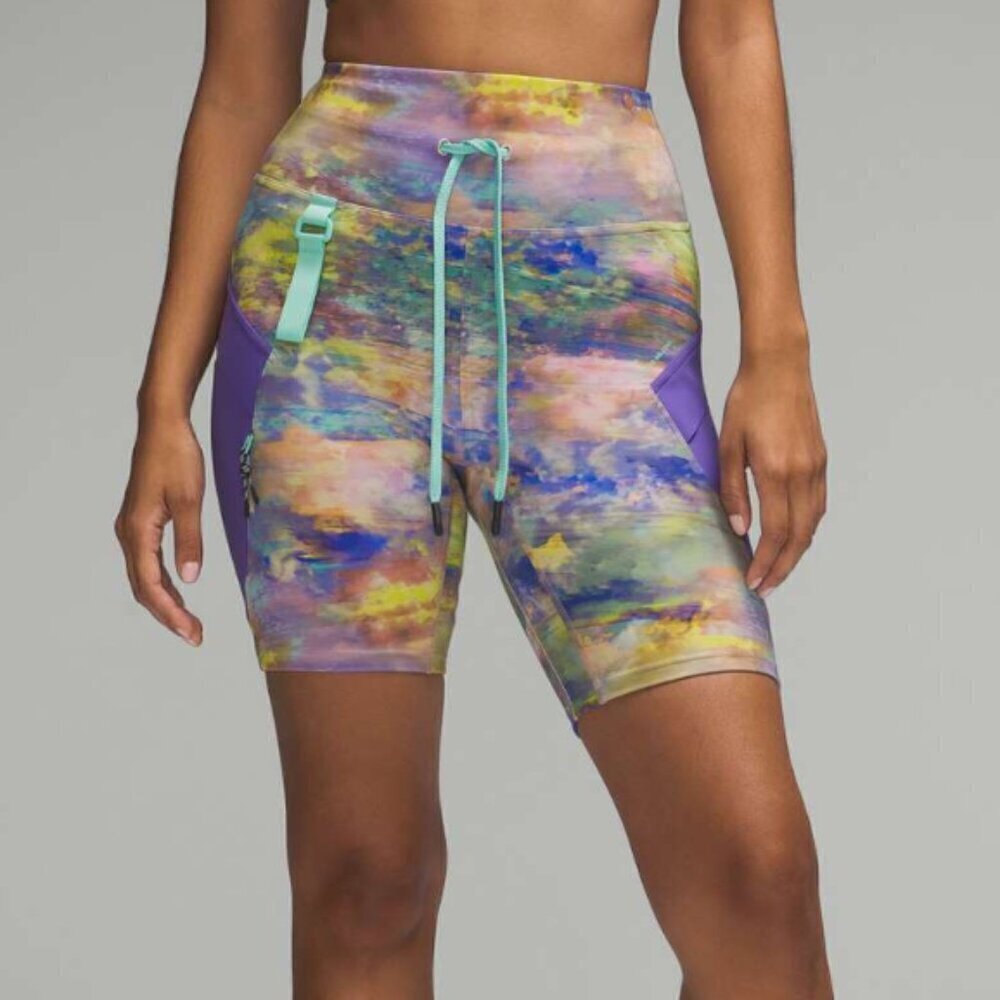Lululemon Cargo Super-High-Rise Hiking Short 8" Altered Nature Multi - Picture 6 of 6